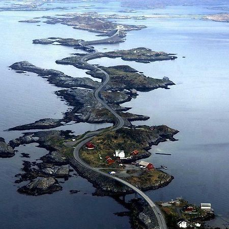 Leite Gard Near Atlantic Road In Hustadvika Lyngstad المظهر الخارجي الصورة